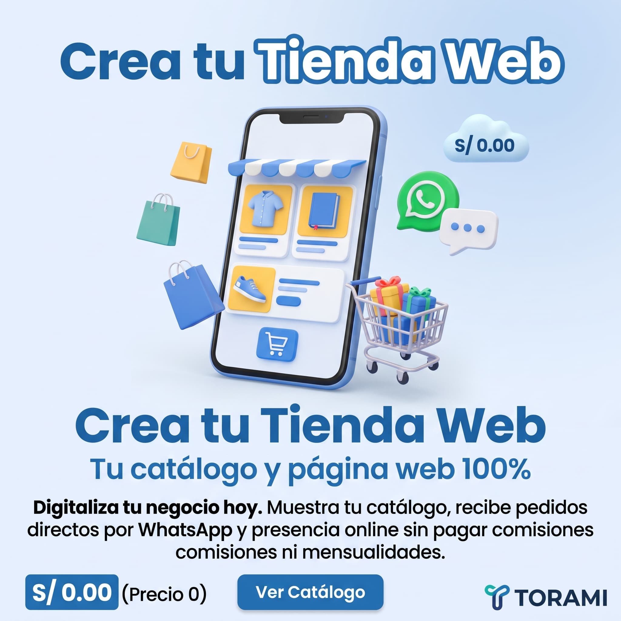 Crea tu Tienda Web Gratis